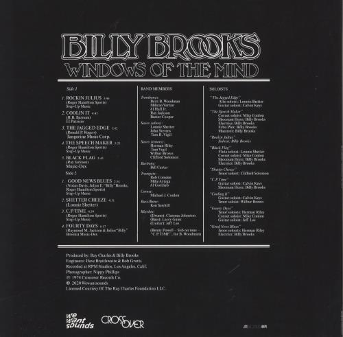 仏LP Billy Brooks Windows Of The Mind WWSLP41 Wewantsounds 未開封 /00260 Windows Of The Mind | Billy Brooks | WEWANTSOUNDS